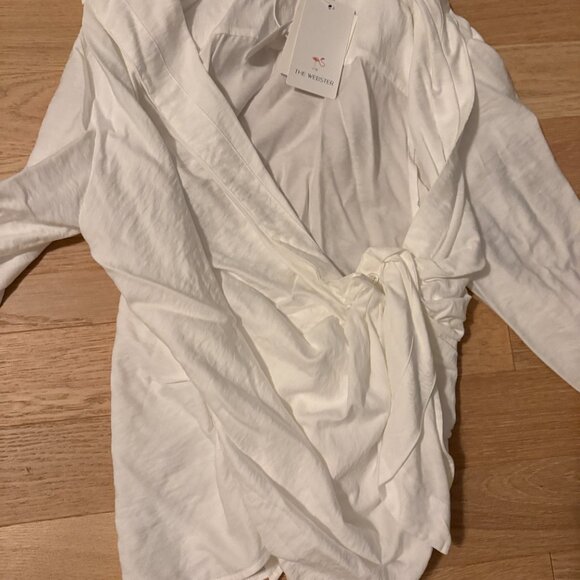 NWT Jacquemus La Chemise Bahia White Size Small - Picture 3 of 6
